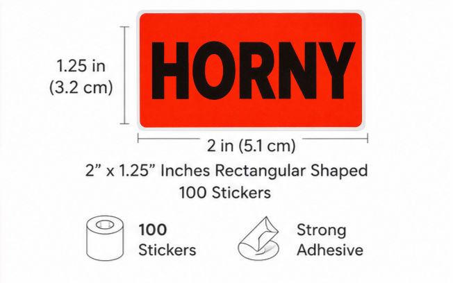 Horny Stickers